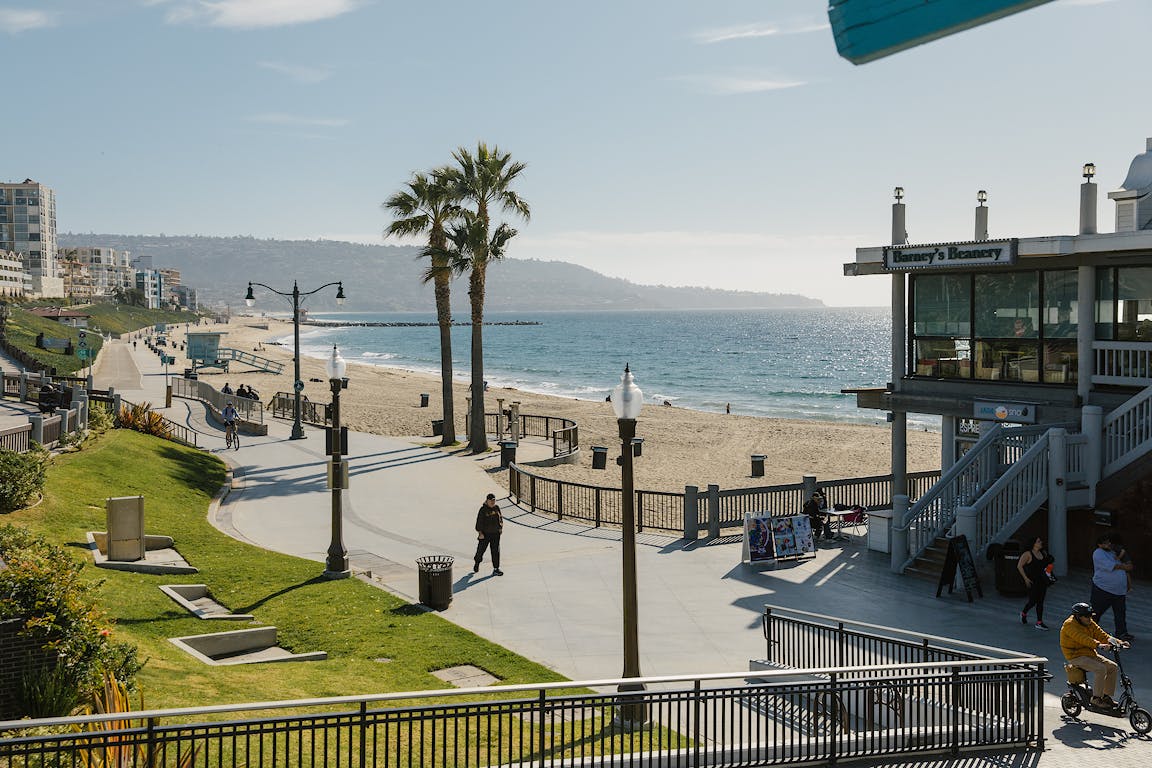 Redondo Beach Pier Bike Path